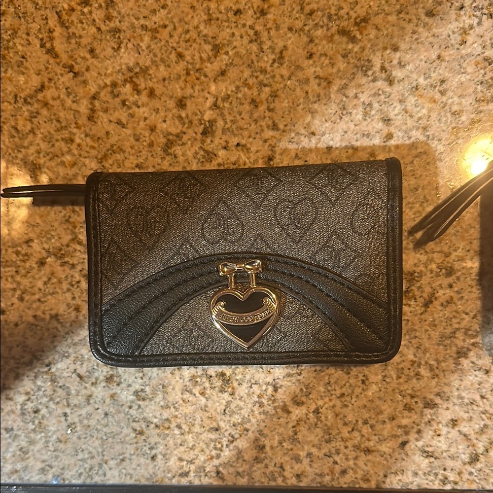 Black Heart-Embellished Women's Bag